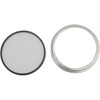 Drag Specialties - Bezel/Lens Kit for FL-Style Speedometer - 5" Diameter