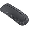 Mustang #78036 - Fender Bib - Smooth Black Pearl-Centered Studded - Black - HD Touring