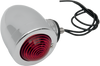 Bullet Light with Mount - Dual Filament - Red Lens