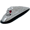 Drag Specialties - Skull Head - Illuminated Eyes - Chrome