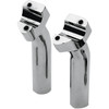 Drag Specialties - Buffalo Billet Aluminum Handlebar Risers - 5-1/2" - Chrome
