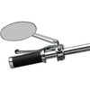 Drag Specialties - Mirror - Stealth II - Side View - Oval - Chrome