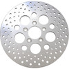 Drag Specialties - Drilled Brake Rotor - Rear - 11.5" - Harley-Davidson
