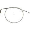 Magnum Shielding #3474S - Sterling Chromite II® Braided Idle Cable for Harley-Davidson - 41-3/4"