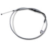 Magnum Shielding #3326 - Sterling Chromite II® Braided Throttle Cable for Harley-Davidson - 26-1/2"
