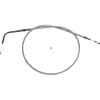 Magnum Shielding #3413 - Sterling Chromite II® Braided Idle Cable for Harley-Davidson - 28-3/4"