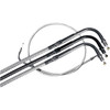 Magnum Shielding #3321 - Sterling Chromite II® Braided Throttle Cable for Harley-Davidson - 39-1/2"