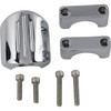 Dakota Digital #BKT-5001 - Chrome Clamp Mount - For 1" T-Bar/Riser Handlebar
