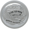 Drag Specialties - "Live to Ride" Gas Cap - Vented - Chrome