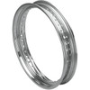 Drag Specialties - Rim - Drop Center - Rolled Edge - 40 Hole - Silver - 19x2.5