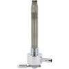 Pingel #6211-CR - Round Fuel Valve - Chrome - 3/8" NPT
