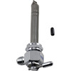 Pingel #6331-CH - Power-Flo™ -6AN Fuel Valve - Chrome-Plated - 22 mm