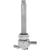 Pingel #6311-CF - Round Fuel Valve - Flamed Chrome - 22 mm