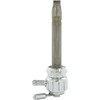Pingel #1311-CG - Round Fuel Valve - Grooved Chrome - 22 mm
