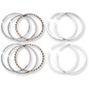 Hastings #2M6164005 - Piston Rings - 3.498" + 0.005" - Evolution Big Twin