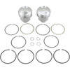 KB Performance #KB297.STD - Piston Kit - 3.498" Standard - 8.3:1 CR - 4.250" Stroke - 80" Big Twin