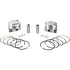 KB Performance #KB266.005 - Piston Kit - 3.498" +0.005" - 10.5:1 CR - 80" Evolution Big Twin