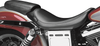 Le Pera #LN-851 - Silhouette Solo Seat - Smooth - Black - Dyna '96-'03