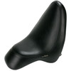 LE Pera #LX-280 - Silhouette Solo Seat - Smooth/Bullet - Black - Softail '00-'07