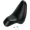 LE Pera #LX-280 - Silhouette Solo Seat - Smooth/Bullet - Black - Softail '00-'07