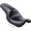 LE Pera #LNU-861 - Silhouette Up-Front Seat - Full-Length - Smooth - Black - FXD '96-'03