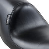 LE Pera #LNU-861 - Silhouette Up-Front Seat - Full-Length - Smooth - Black - FXD '96-'03