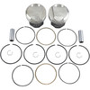 Wiseco #K1675 - Piston Kit - +0.005" - Evolution Big Twin 1340 cc