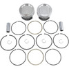 Wiseco #K1684 - Piston Kit - +0.020" - 883 XL Bored to 1200 cc