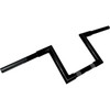 LA Choppers #LA-7307-12B - 1-1/4" Old School Handlebar - Narrow Z - 1-1/4" - 12" - Black