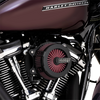 Vance & Hines #40366 - VO2 Cage Fighter Air Intake Kit - Black Contrast
