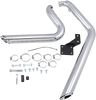 Vance & Hines #17221 - Shortshots Staggered Exhaust System - Chrome