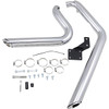 Vance & Hines #17221 - Shortshots Staggered Exhaust System - Chrome