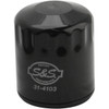S&S Cycle #31-4103A - Oil Filter - Black