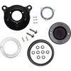 S&S Cycle #170-0716A - Air Stinger Stealth Air Cleaner Kit - Black Chrome Ring