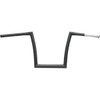 Todd's Cycle #0601-2807 - 1-1/4" Strip Handlebar - Fat Bobber - 12" Rise - Flat Black