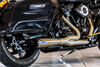 S&S Cycle #550-0999A - 2-into-1 Diamondback Exhaust System - Stainless Steel - 50-State