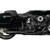 S&S Cycle #550-1028 - 2-into-1 Diamondback Exhaust System - Guardian Black - Race Only
