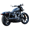 S&S Cycle #550-1074 - 4-1/2" Grand National Slip-On Muffler - Black - RH975 Nightster