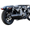 S&S Cycle #550-1074 - 4-1/2" Grand National Slip-On Muffler - Black - RH975 Nightster