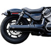 S&S Cycle #550-1074 - 4-1/2" Grand National Slip-On Muffler - Black - RH975 Nightster