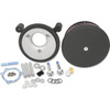 Arlen Ness #18-821 - Big Sucker™ Stage II Air Filter Kit - Wrinkle Black