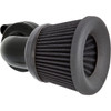 Arlen Ness #600-030 - Velocity 90° Air Cleaner Kit - Black