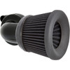 Arlen Ness #600-032 - Velocity 90° Air Cleaner Kit - Black