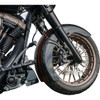 Arlen Ness #20-042 - Fat Tire Fork Boot Cover - Black Anodized - Smooth
