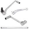 Arlen Ness #420-105 - SpeedLiner Foot Control Kit w/ Toe Shifter - Solo - Chrome