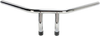Handlebar - T-Bar - 8" - Dimpled - Chrome