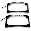 Custom Dynamics #LPF-RAD-C-LP - LED License Plate Frame - Chrome