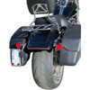 Custom Dynamics #CD-FATBOY-R - Taillight with Turn Signals - Red Lens