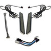 Custom Dynamics #CD-FORK-HD-SC - LED Fork Light - Smoke - Chrome