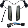 Custom Dynamics #CD-FORK-SS8-SB - LED Fork Light - Smoke - Black
